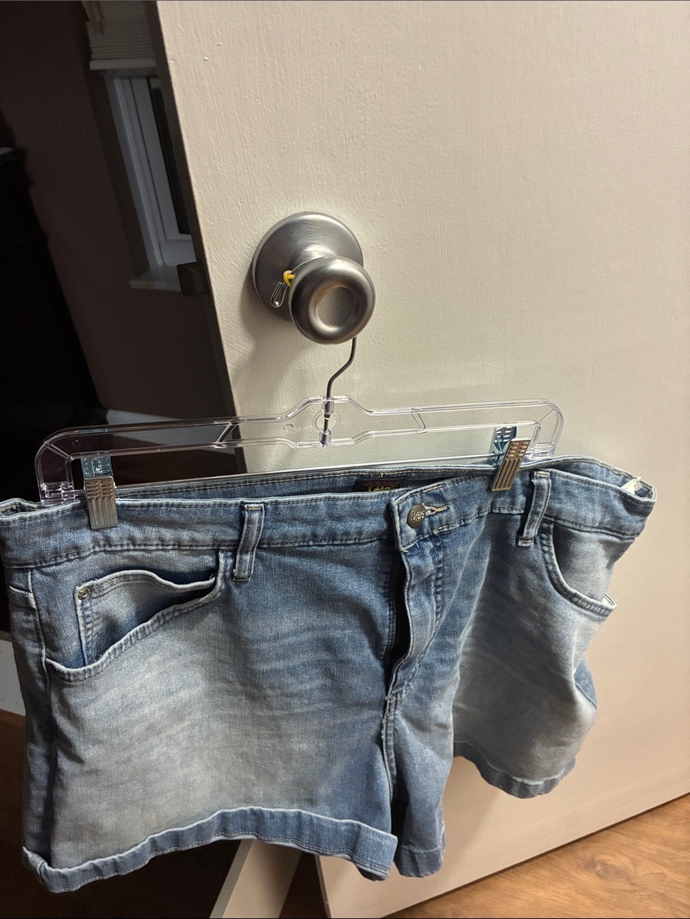 Lee Light Wash Denim Shorts for Women